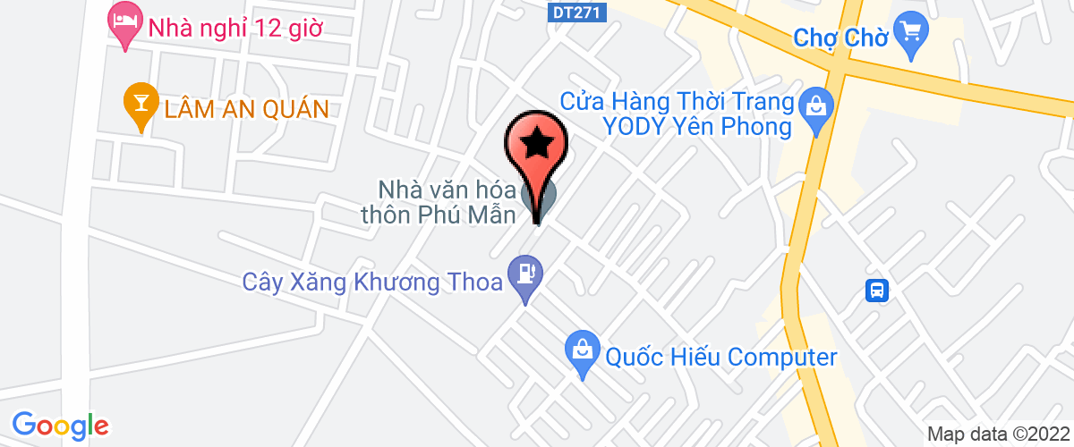 Map to Cuong Thinh Phat Investment Development and Construction Company Limited