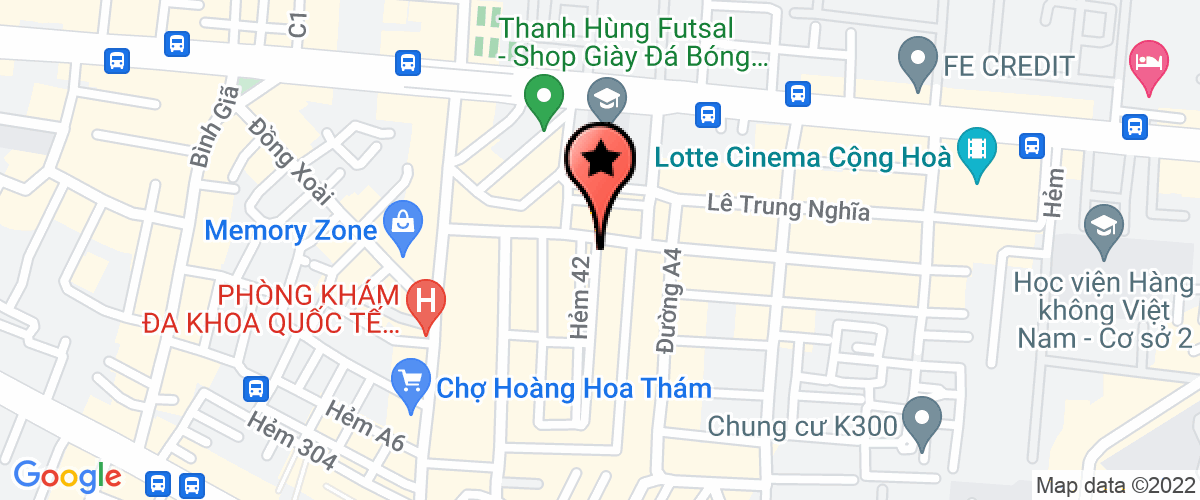 Bản đồ đến địa chỉ Công Ty TNHH Sài Gòn Vi Vu