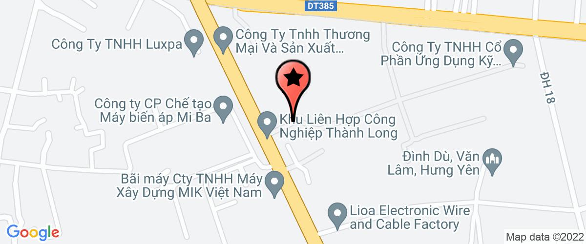 Bản đồ đến địa chỉ Công Ty TNHH Sản Xuất Và Thương Mại Đức Thành Hưng Yên