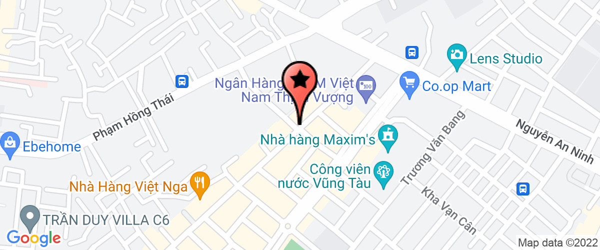 Bản đồ đến địa chỉ Công Ty TNHH Lê Bửu Vũng Tàu