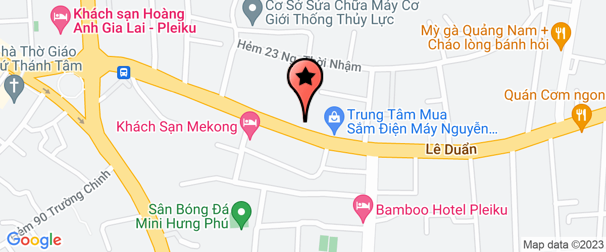 Map to Công Ty TNHH Thiết Bị Pccc 4-10 Gia Lai