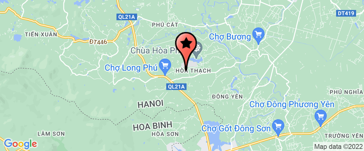 Bản đồ đến địa chỉ Trường tiểu học Hoà Thạch A