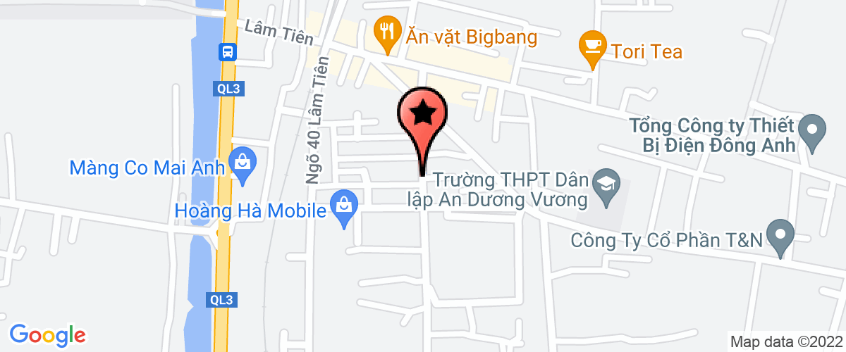 Map to Thai Ha Mechanical Company Limited