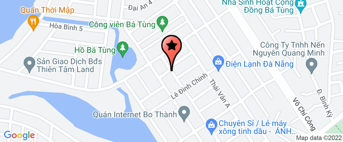 Map to Dong Hoa Thuan Travel and Trading Company Limited