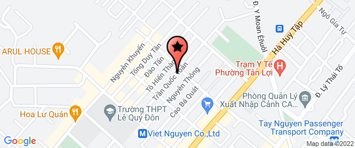 Bản đồ đến địa chỉ Công ty TNHH một thành viên Ôtô Thành Vinh