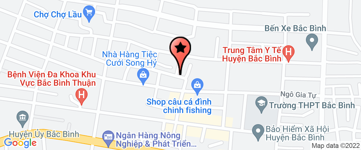 Bản đồ đến địa chỉ Công Ty Trách Nhiệm Hữu Hạn Thương Mại Sản Xuất An Khang Bình Thuận