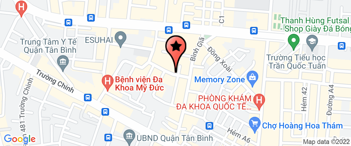 Bản đồ đến địa chỉ Công Ty TNHH Tv TM DV Hoàng Phan