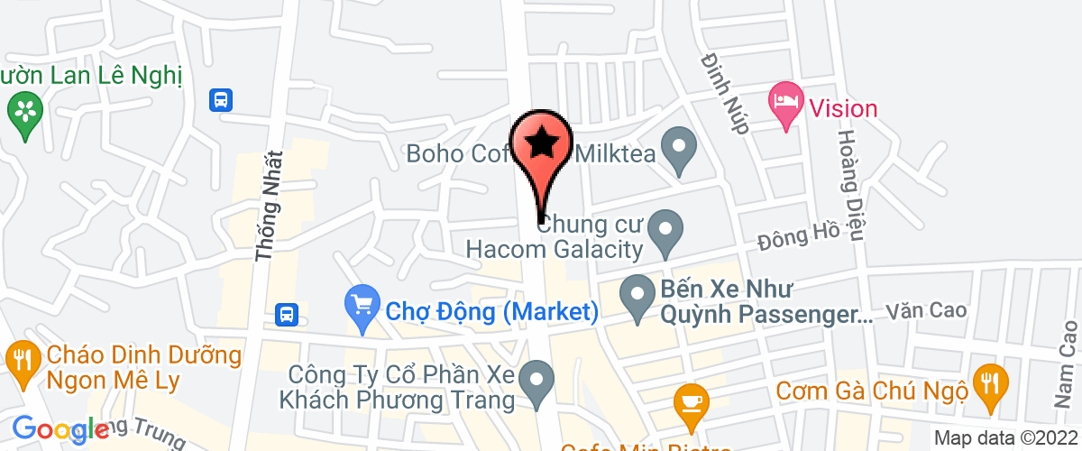 Bản đồ đến địa chỉ Công ty TNHH Thương mại và Dịch vụ Yến Ninh Thuận