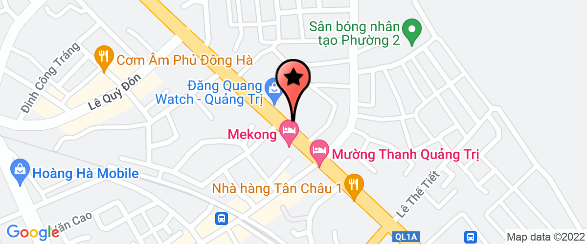 Map to Quang Tri Thang Loi Auto Joint Stock Company