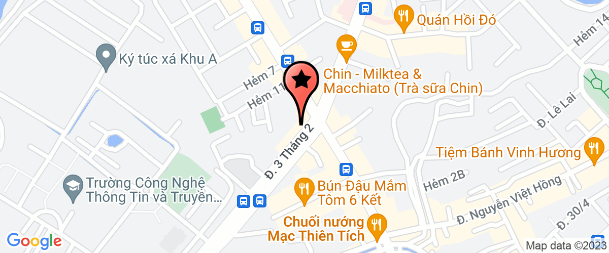 Bản đồ đến địa chỉ Công Ty CP Tư Vấn Thiết Kế - Xây Dựng Khánh Hưng