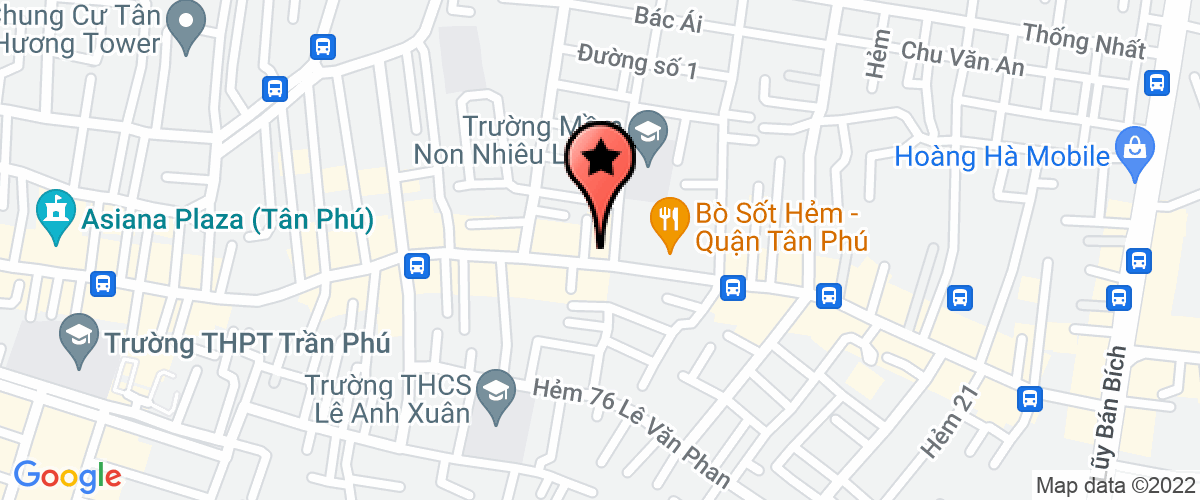 Bản đồ đến địa chỉ Công Ty TNHH Thương Mại Ttkv