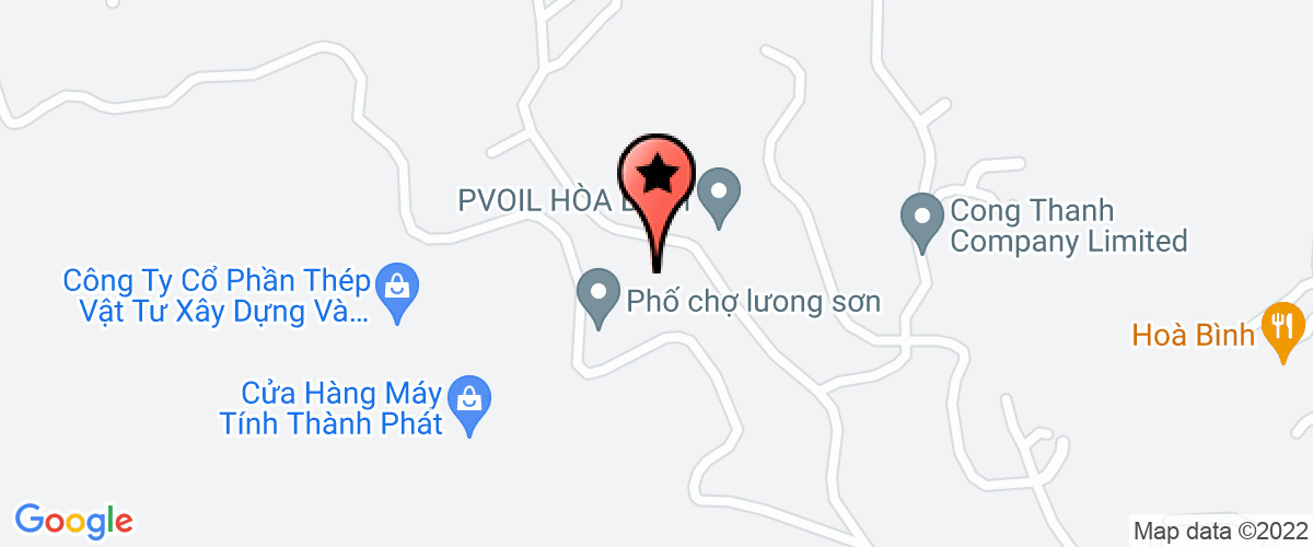 Map to Bkg Luong Son MTV Company Limited