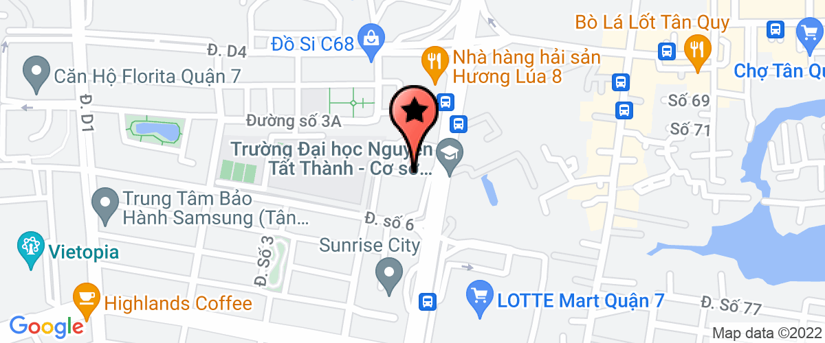Map to Akit Vietnam International Company Limited