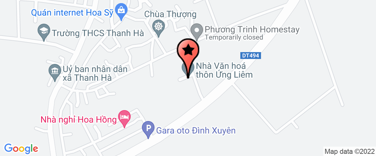 Bản đồ đến địa chỉ Công ty trách nhiệm hữu hạn HEXA