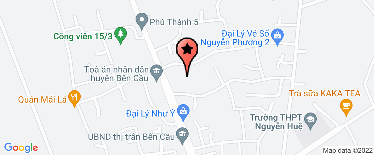 Bản đồ đến địa chỉ Công Ty TNHH MTV Hoàng Kim Phát Tây Ninh