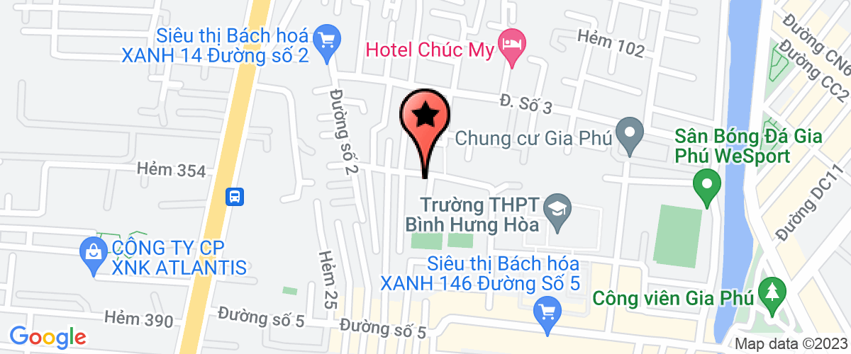 Bản đồ đến địa chỉ Công Ty TNHH Sản Xuất Thương Mại Phát Hưng