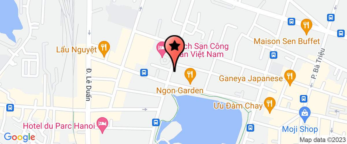 Map to Song Chau Investment Development Joint Stock Company