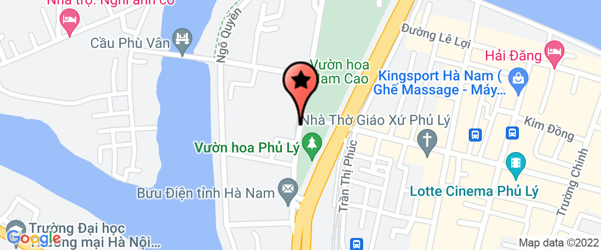 Map to Trung Thanh Tousrist Company Limited