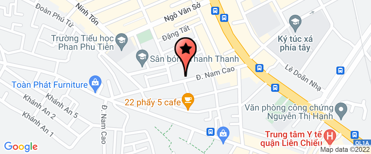 Bản đồ đến địa chỉ Công Ty TNHH Một Thành Viên Atb-An Thanh Bình