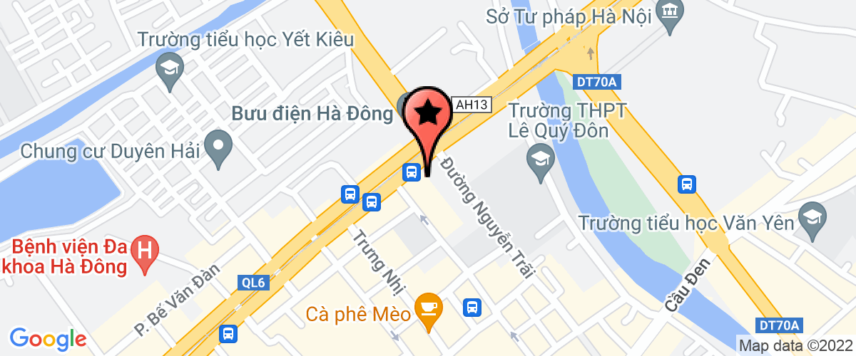 Map to Dang Gia Van Phu Company Limited