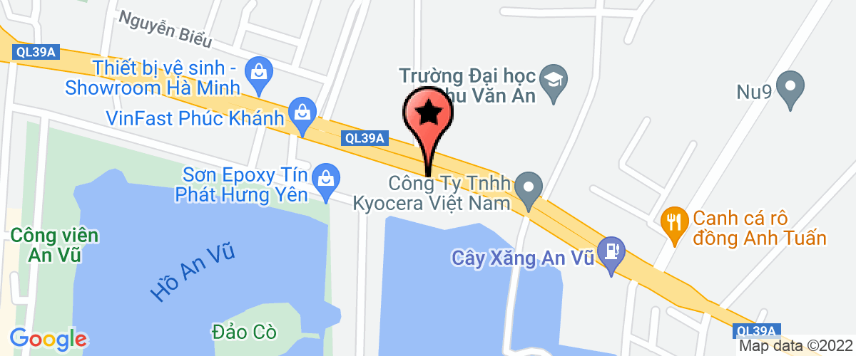 Bản đồ đến địa chỉ Công Ty TNHH Du Lịch Trang Hưng
