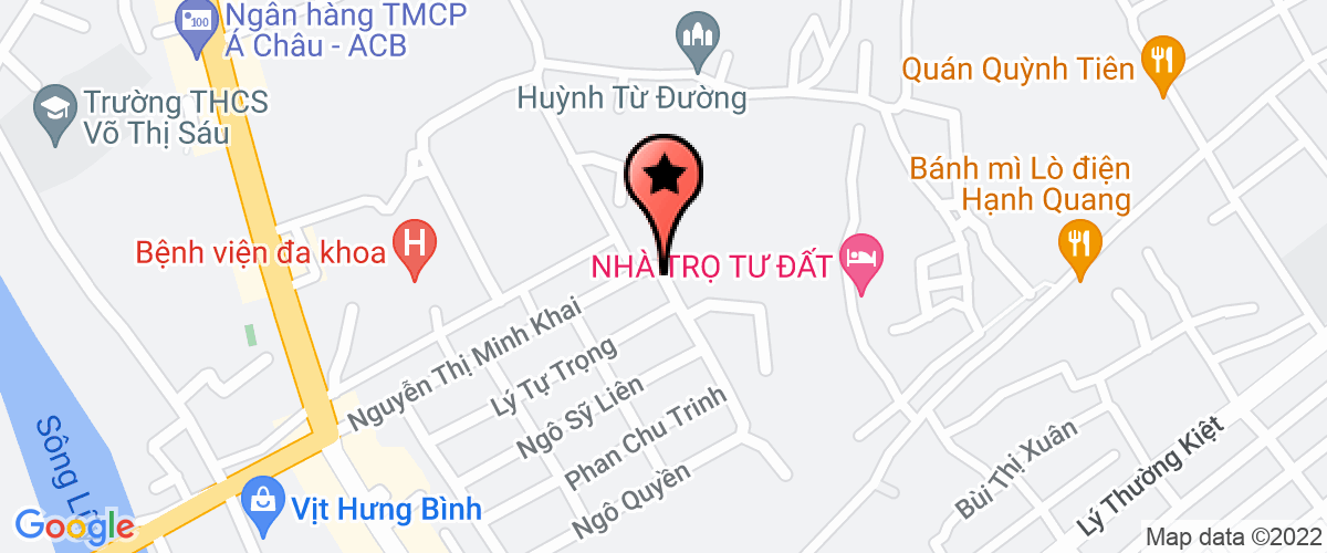 Map to Tuyet Nhi Cosmetics Co.,Ltd