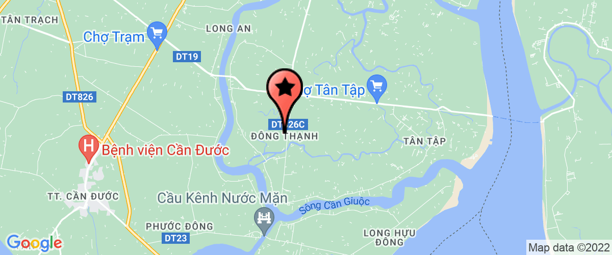 Bản đồ đến địa chỉ Trường Trung Học Cơ Sở Phước Vĩnh Đông Huyện Cần Giuộc