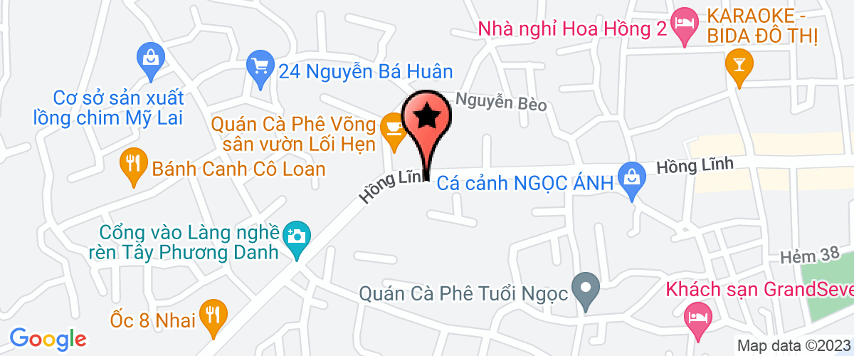 Bản đồ đến địa chỉ Công Ty TNHH Cơ Khí Thương Mại Nguyễn Sáng