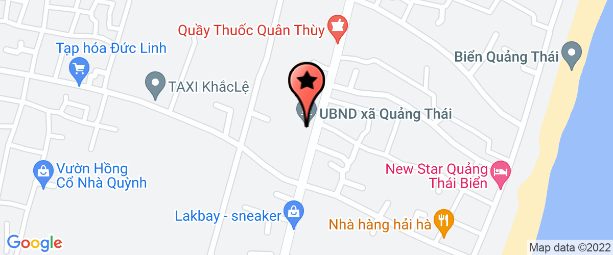 Bản đồ đến địa chỉ Hợp tác xã dịch vụ tiêu thụ điện năng-xã Quảng Thái