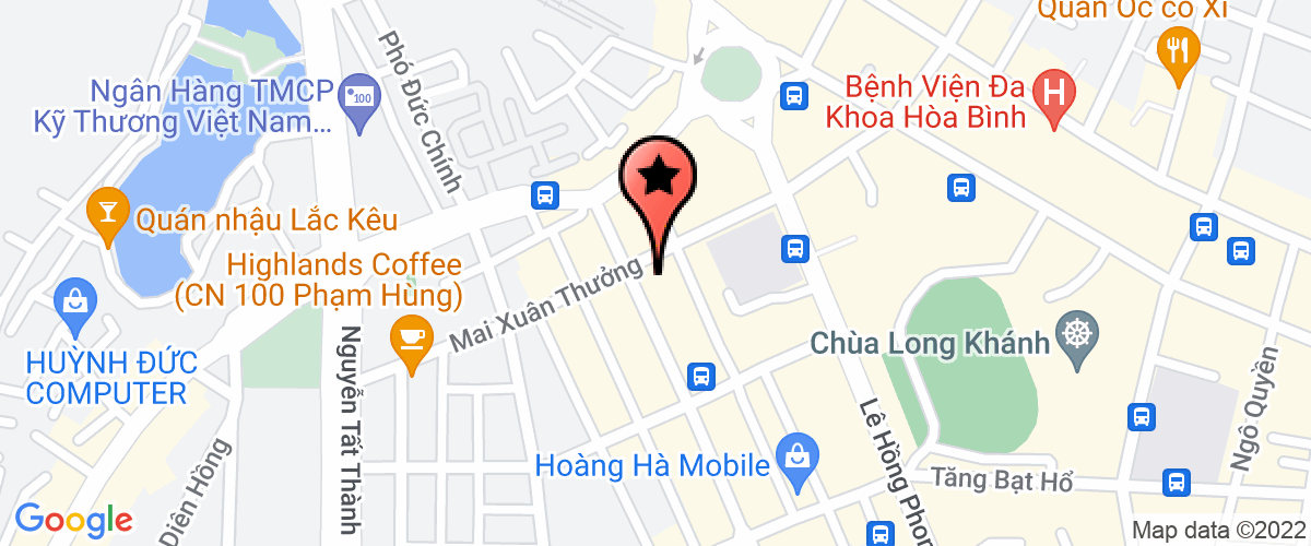 Bản đồ đến địa chỉ Công Ty TNHH Dịch Vụ Thuận Thu