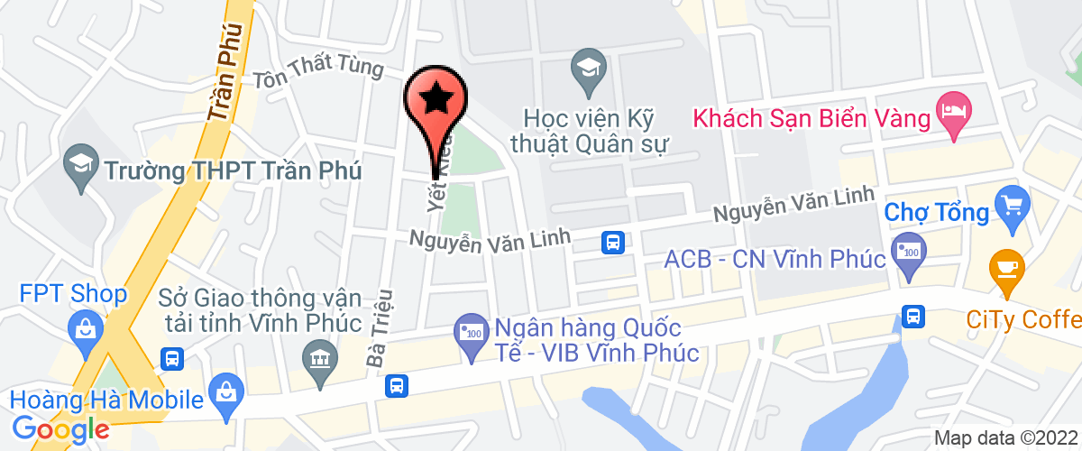 Map to Kuong Ngan Vinh Phuc Motor Automobile Business Company Limited