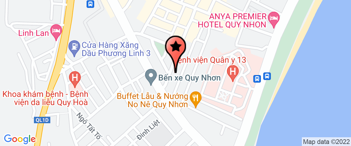 Bản đồ đến địa chỉ Công Ty TNHH Cơm Vàng Việt Miền Trung - Tây Nguyên