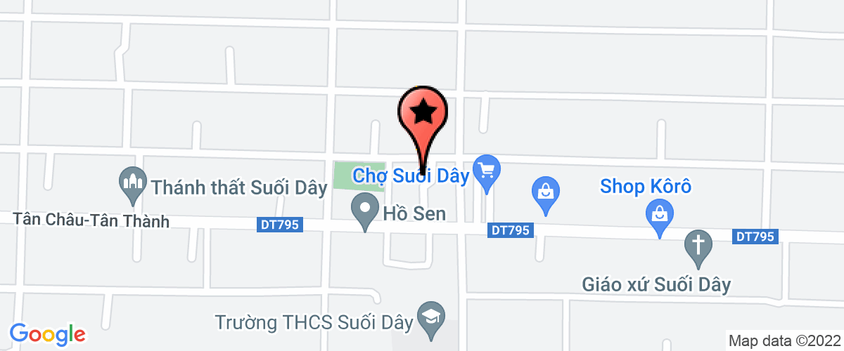Bản đồ đến địa chỉ Công Ty TNHH Thương Mại - Dịch Vụ Cao Su Phong Phú