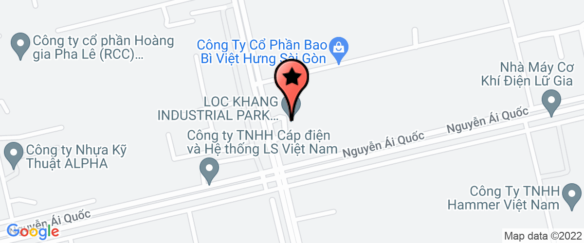 Map to Cong Thanh Phu Gia Company Limited