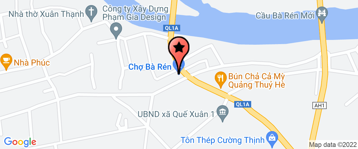 Map to Phuc Hoang Hung Trading and Construction Company Limited