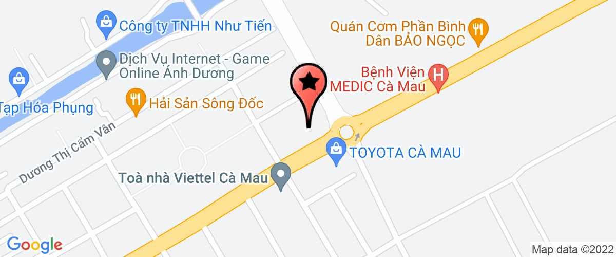 Bản đồ đến địa chỉ Chi Nhánh Tổng Công Ty Khí Việt Nam - Công Ty Điều Hành Đường ống Lô B-ô Môn