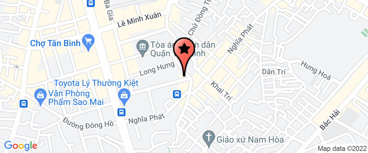 Map to Mai Nguyen Investment and Education Company Limited
