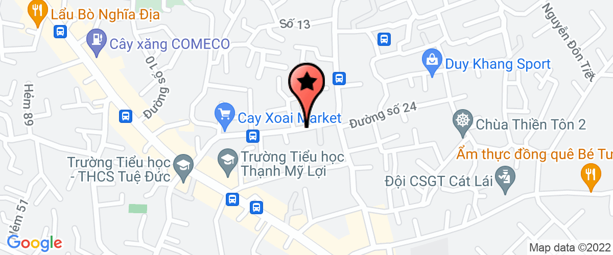 Bản đồ đến địa chỉ Công Ty TNHH Một Thành Viên Hương Xưa Quán