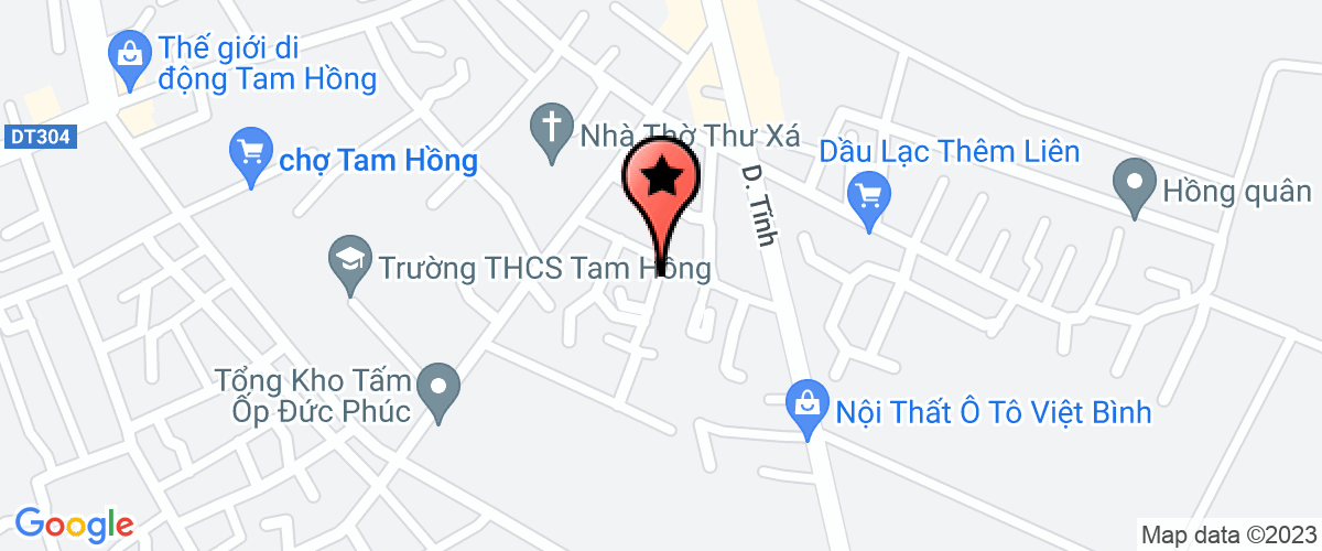 Map to Vinh Phuc Minh Phuong Investment Joint Stock Company