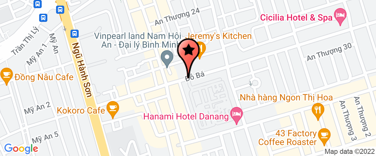 Map to Dana Crafts Commercial Liability Limited Company