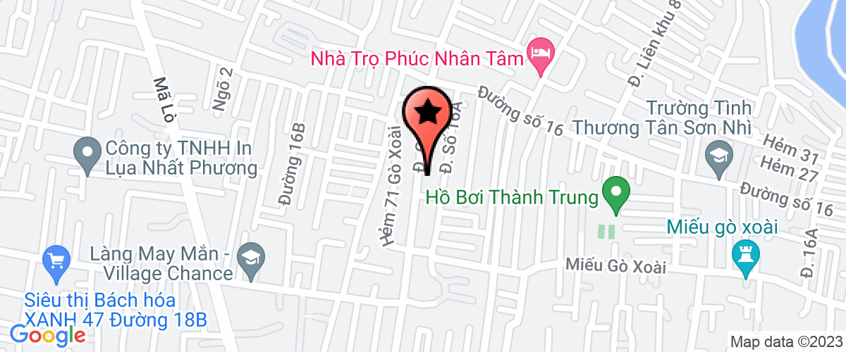 Bản đồ đến địa chỉ Công Ty TNHH TM DV Du Lịch Gia Hào