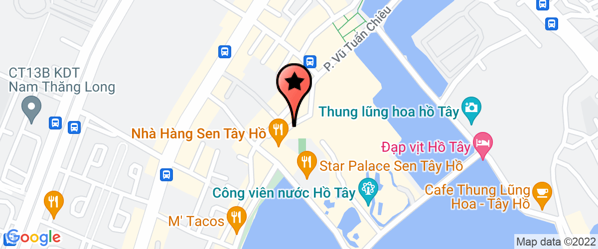 Map to Oh Vacation Ha Noi Vacation Ownership Business Company Limited