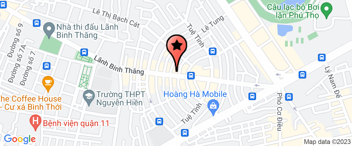 Map to Ngoc Anh Accounting Service Consulting Company Limited