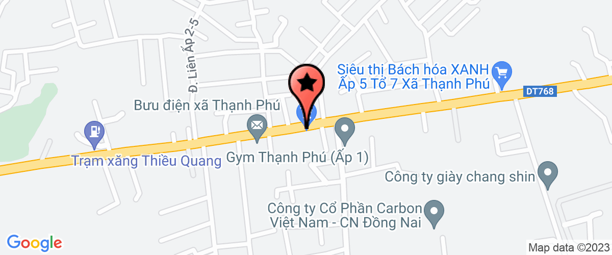 Bản đồ đến địa chỉ Công Ty TNHH Đầu Tư Xây Dựng Tư Vấn Bất Động Sản Phú An Khang