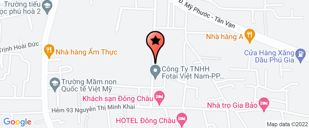 Map to Woo Young Logistics (Viet Nam) Company Limited