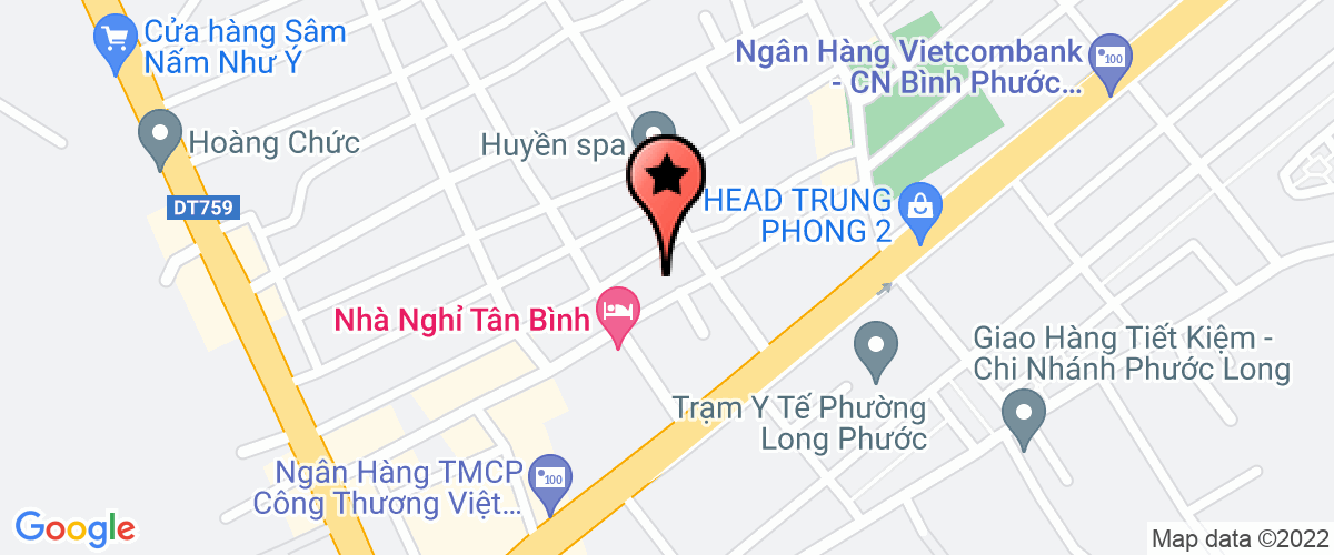 Bản đồ đến địa chỉ Công Ty TNHH Thương Mại Dịch Vụ Bảo Hân