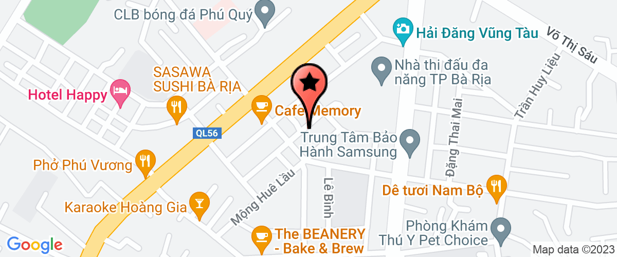 Bản đồ đến địa chỉ Công Ty Trách Nhiệm Hữu Hạn Kim Hải Nguyên