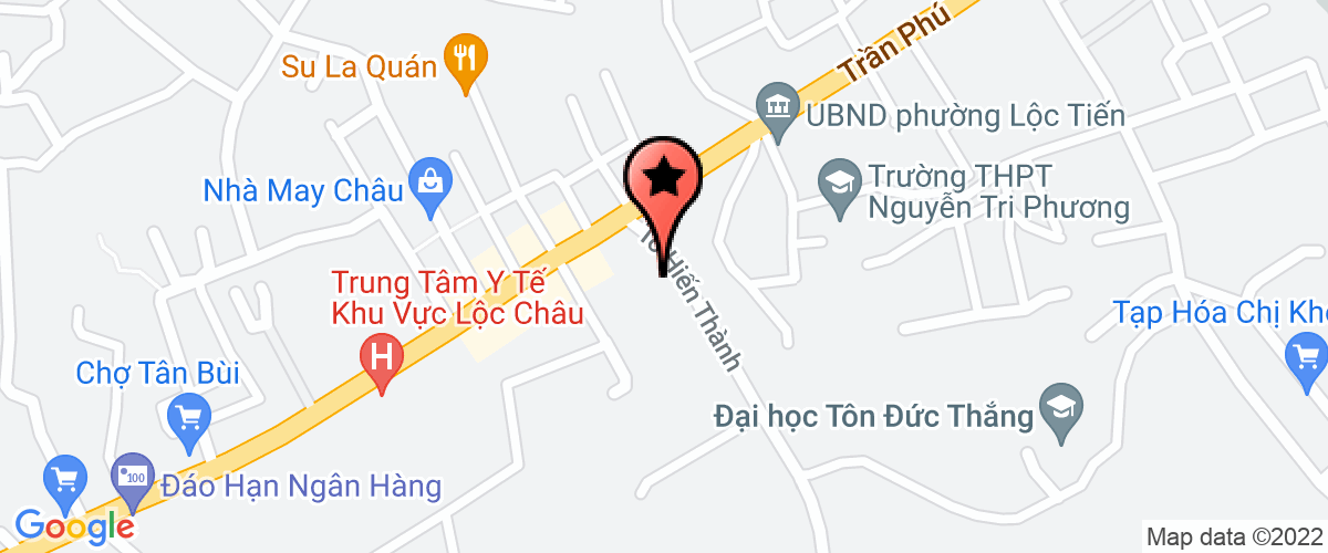 Map to MTV Tran Ngoc Company Limited