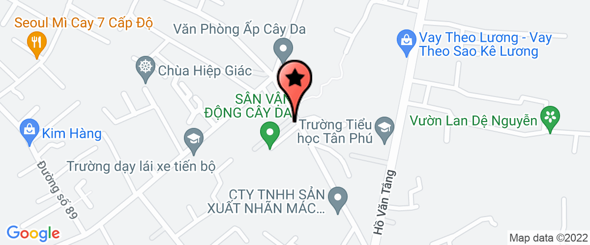 Bản đồ đến địa chỉ Công Ty Cổ Phần Sản Xuất & Thương Mại Vật Liệu Cách Nhiệt Việt Nhật