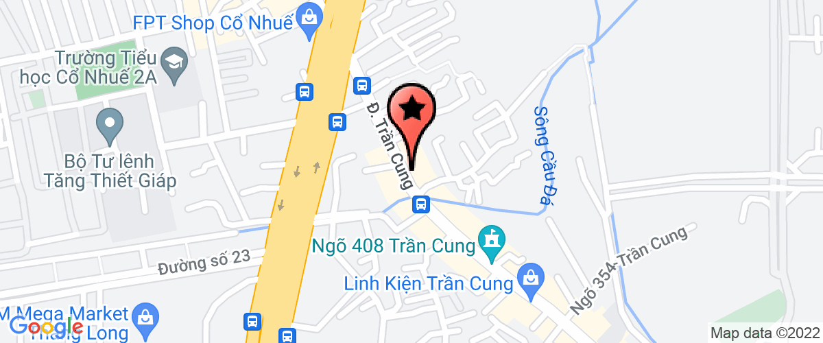 Map to Dong Anh Investment Trading Joint Stock Company